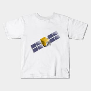 Satellite Image Kids T-Shirt